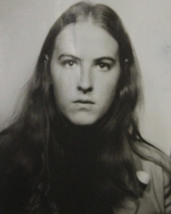 Clare Scott, nee Hall, as she appeared at registration in 1972