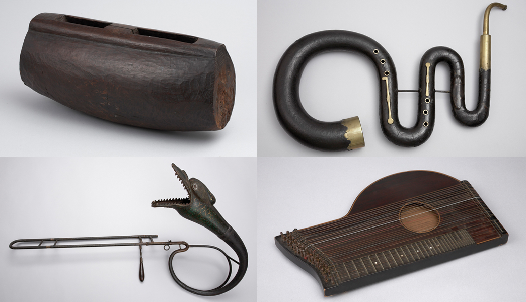 Collection of unusual instruments