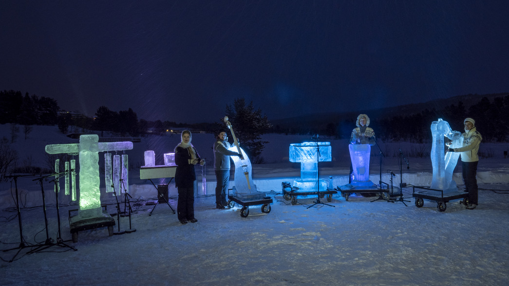 Ice Quartet - Terje Isungset. Photo Knut Bry