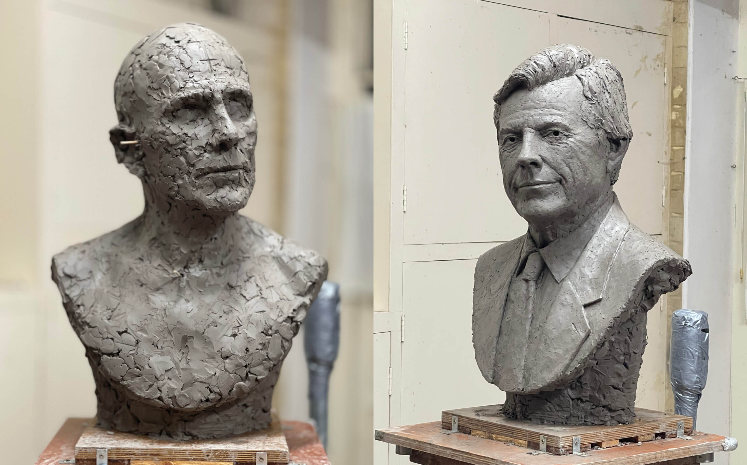 Progress of John Manduell Sculpture