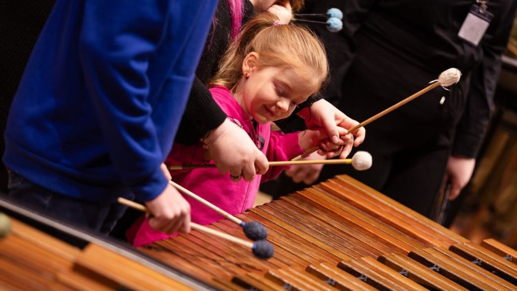 RNCM Day of Percussion_Percussion Discovery Morning_Spring 2026_credit Robin Clewley_1045