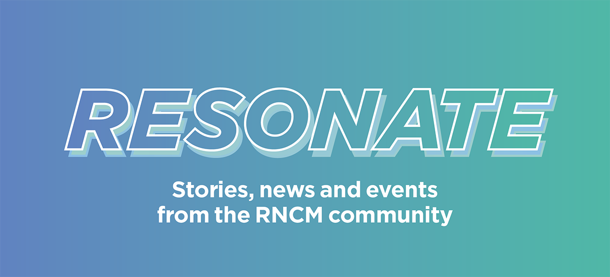Resonate. Stories, news and events from the RNCM community. 