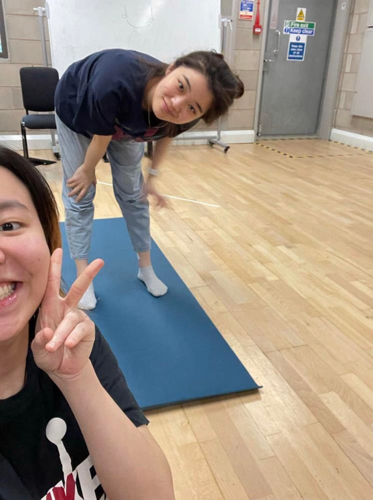 Ruiying Wang at Yoga