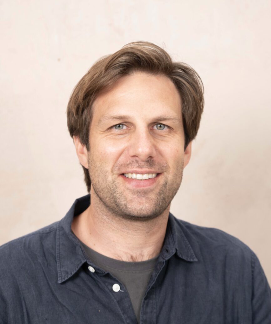 Tom Parkinson facing the camera 
