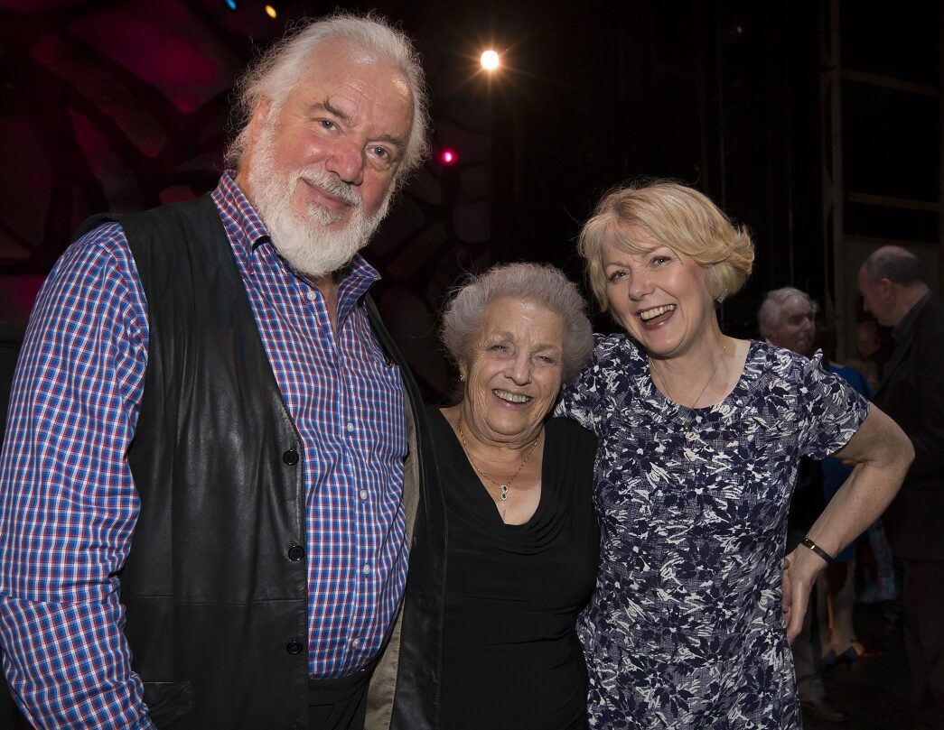 Sir John Tomlinson, Dr Joyce Kennedy and Joan Rodgers CBE