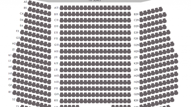 RNCM Theatre seating plan