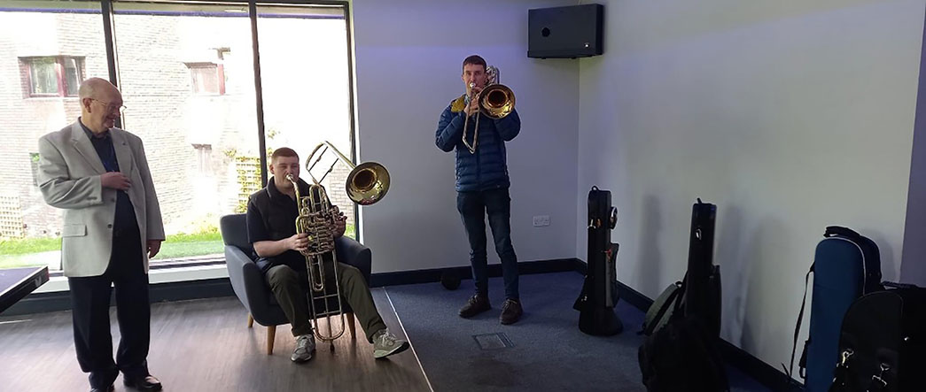 RNCM Trombonists