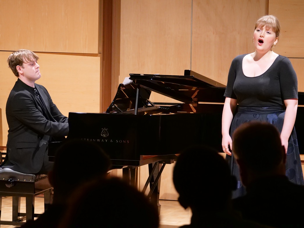 Georgie Malcolm (soprano) and Edward Campbell-Rowntree (pianist)