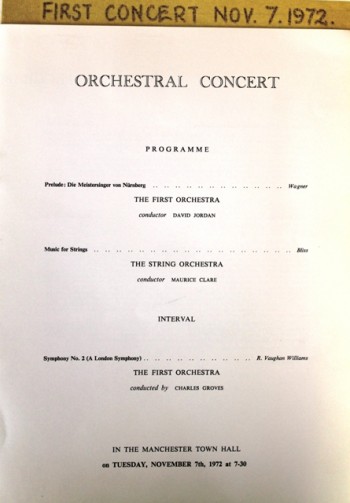 Concert programme