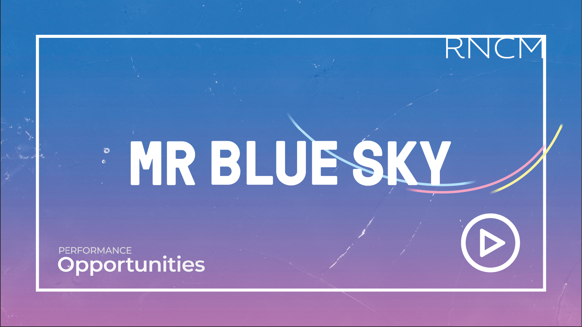 Lockdown Blues Watch Rncm Students Perform Mr Blue Sky Royal Northern College Of Music watch rncm students perform mr blue sky