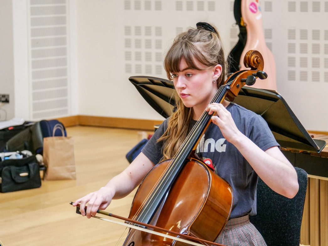 RNCM Pathfinder image of cellist