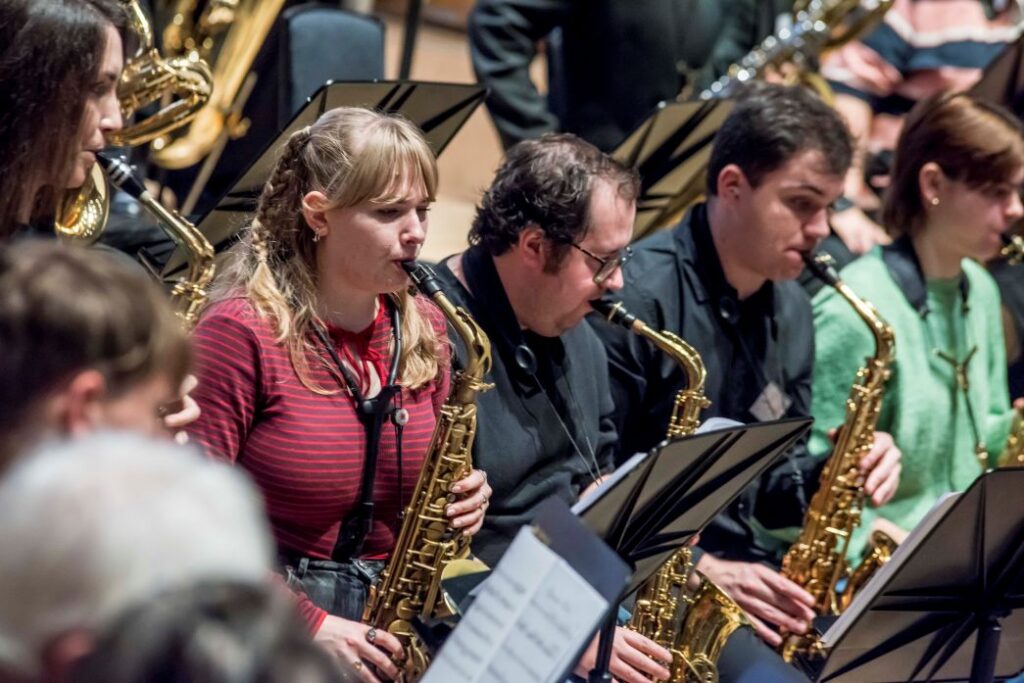 Massed Saxophone Orchestra
